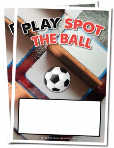 Free Spot The Ball Advertising Poster With Every Pack